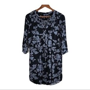 GAP Women's Black /Gray Drawstring Dress Size S